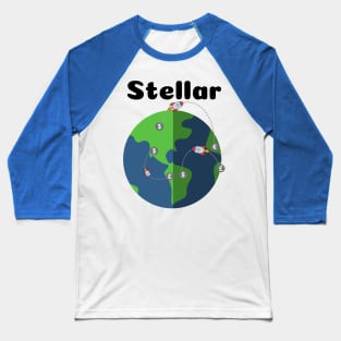 Stellar Payments Baseball T-Shirt